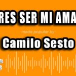 🎤 Disfruta del Mejor Karaoke de Camilo Sesto: ¡Canta tus Canciones Favoritas! 🌟